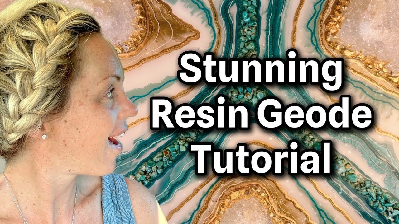 How to Make a Stunning Resin Geode | Step-by-Step Tutorial