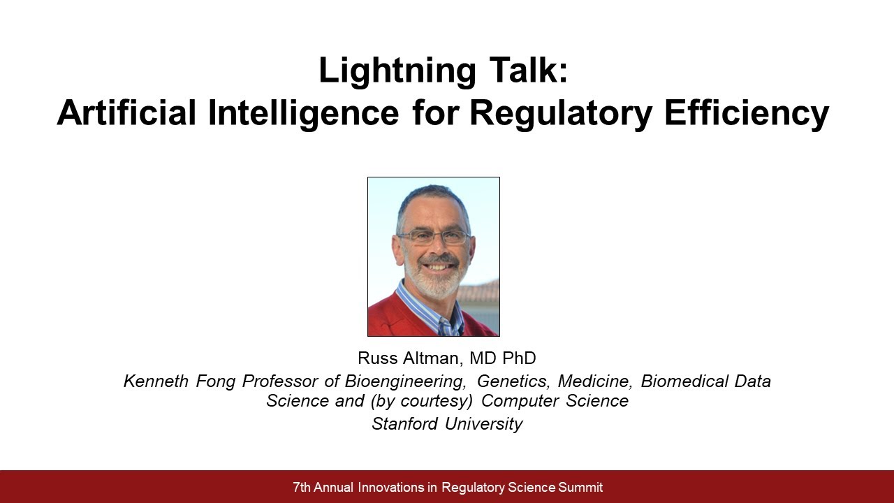 2026 UCSF-Stanford Summit - Lightning Talk: Artificial Intelligence (AI) for Regulatory Efficiency