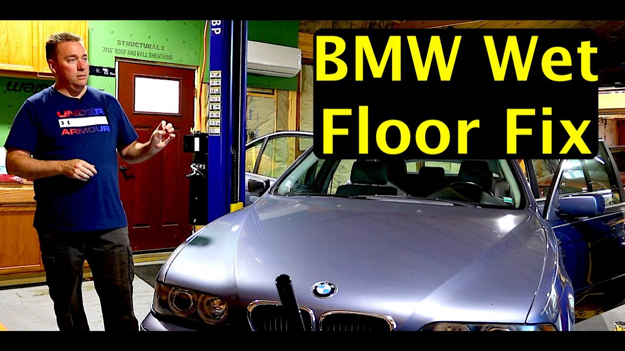 BMW Wet Carpet Water Leak Fix ??? This Is The ONLY PERMANENT Solution...