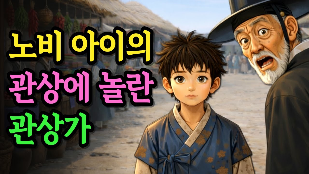 왕의 관상을 타고난 노비 아이에게 깜짝 놀란 관상가 | 야담 옛날이야기 오디오북 수면동화 전설 민담