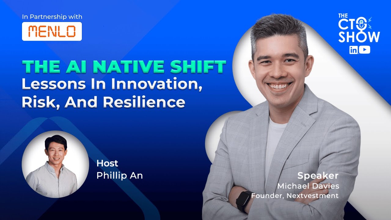 {EP21}The AI Native Shift: Lessons in Innovation,Risk and Resilience| Michael, Founder, Nextvestment