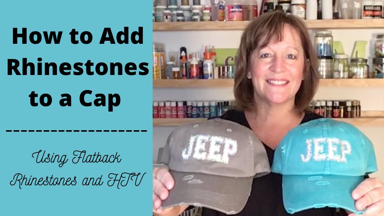How to Add Rhinestones to a Cap