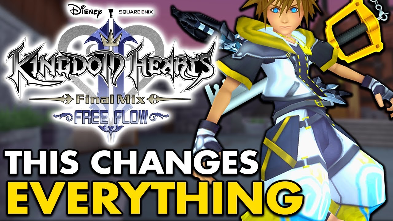 Kingdom Hearts 2 FFVII (Free Flow) Overhaul Changes EVERYTHING!