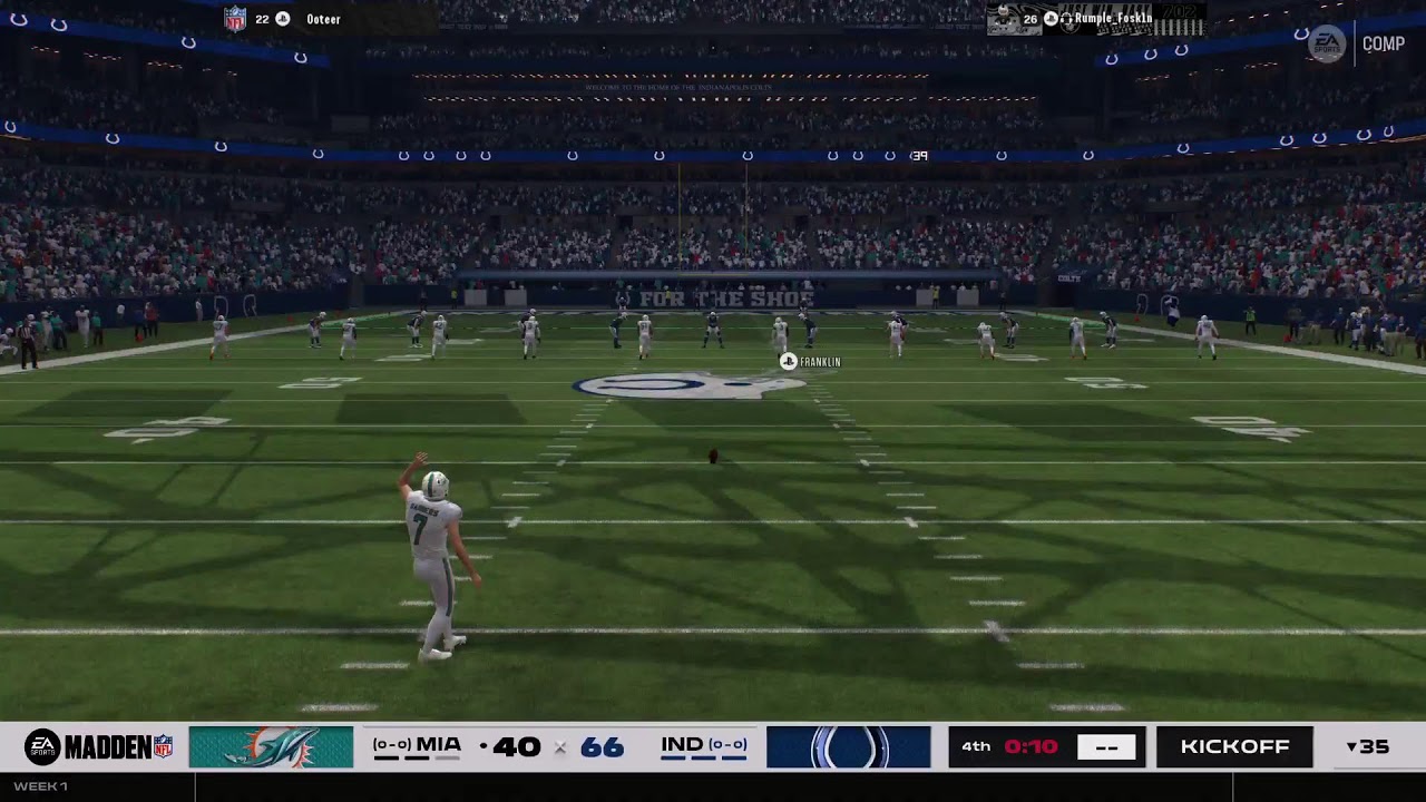 Dolphins @ Colts