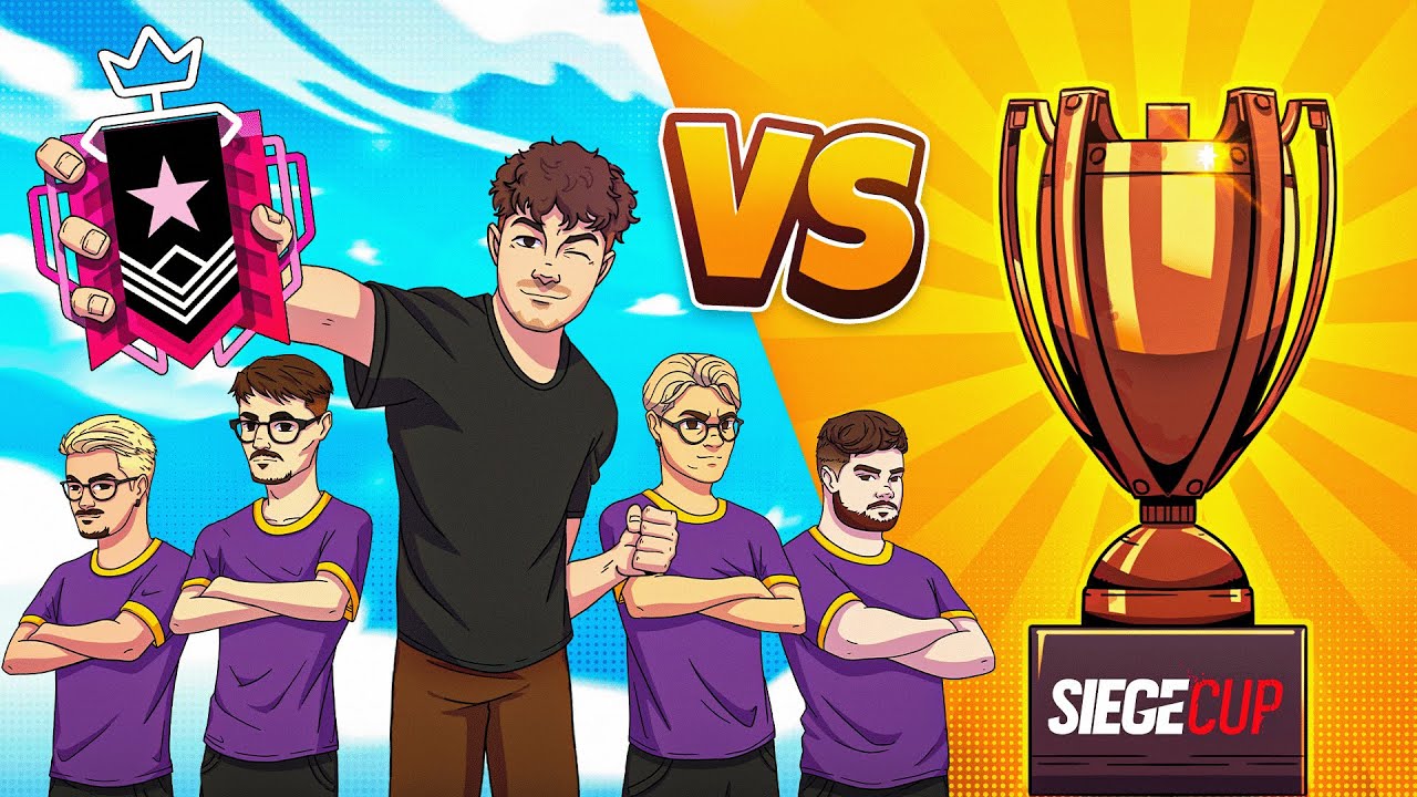 5 PRO PLAYERS VS SIEGE CUP (INSANO)