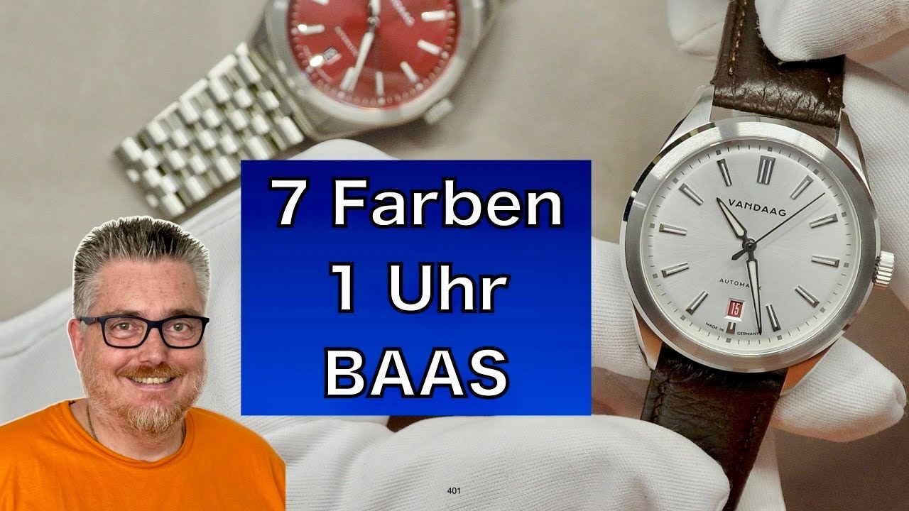 Zeitlos oder aus der Zeit gefallen? – Die Baas von Vandaag | Neue deutsche Uhr im Detail