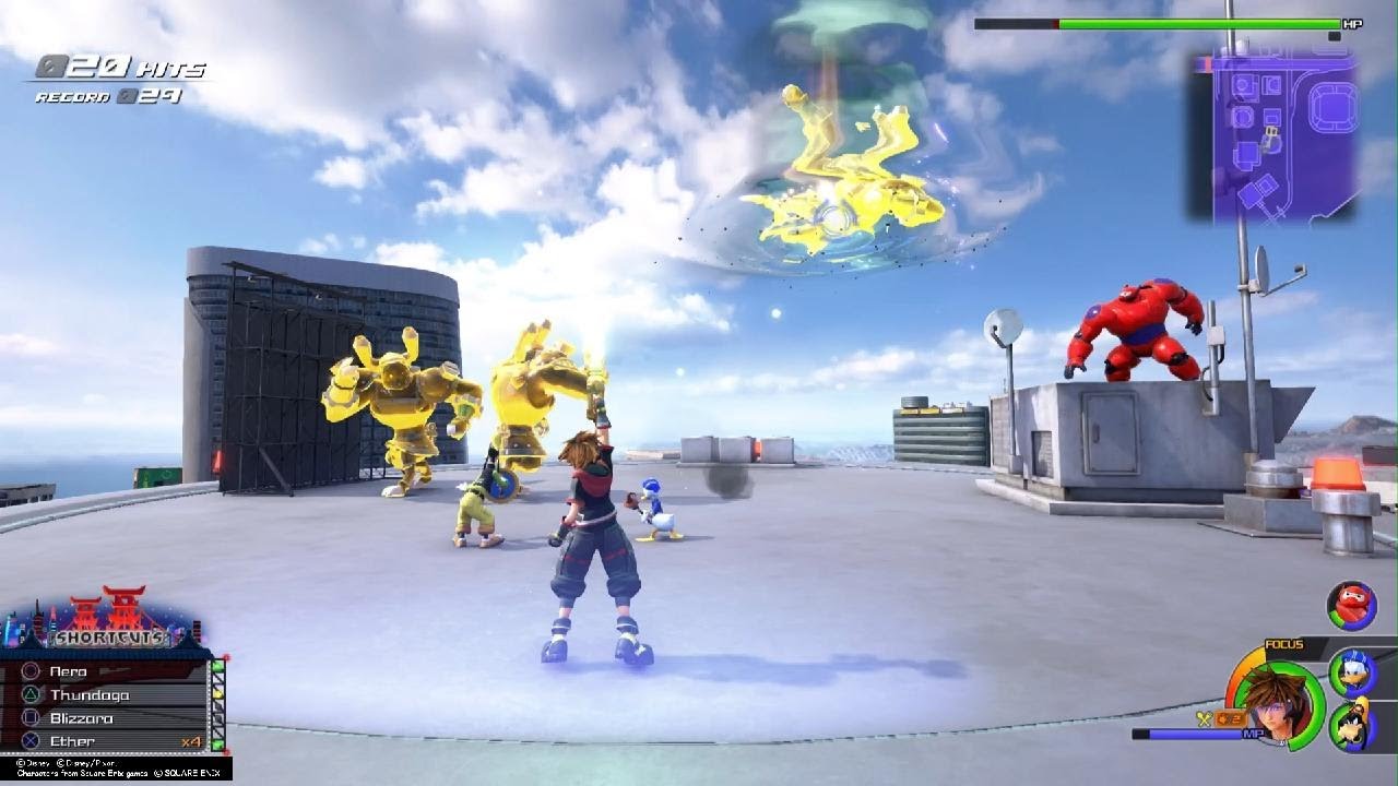 Honey spout keyblade is top tier in KH3