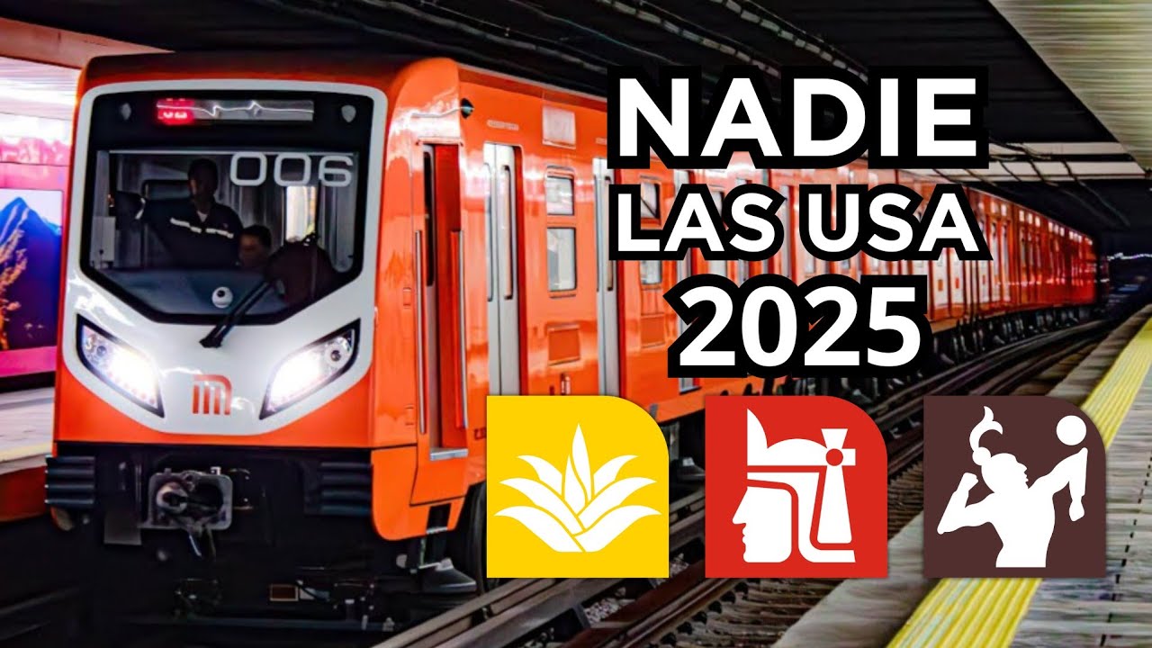 Las 10 Estaciones MENOS USADAS del Metro CDMX 2025