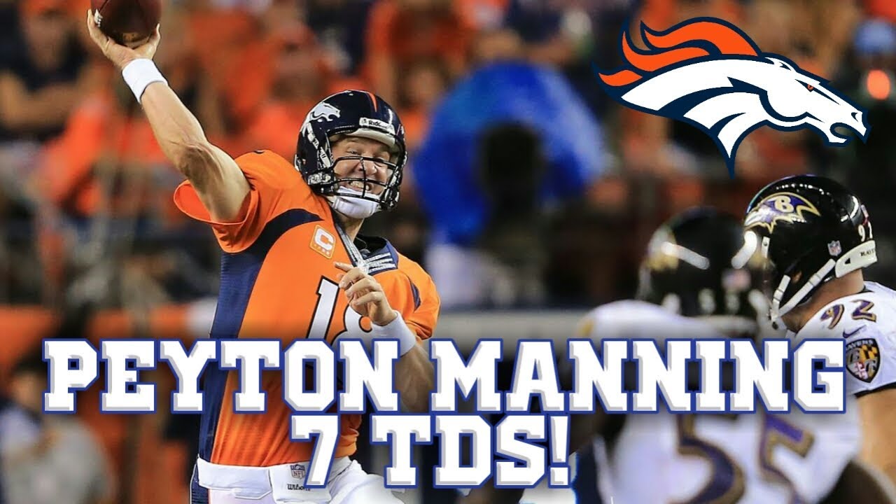 Peyton Manning Humiliates Ravens Defense in 2013! || Throwback Highlights