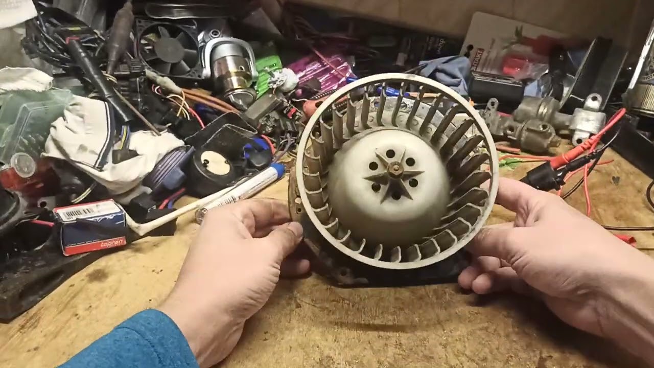 Мотор печки на дэу эсперо.