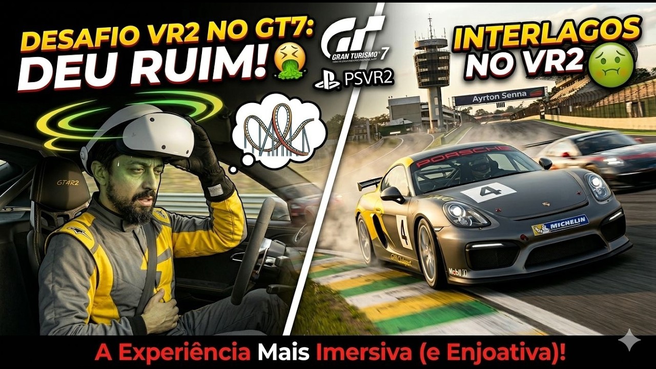 VR2 em Interlagos foi um ERRO !!! GT7