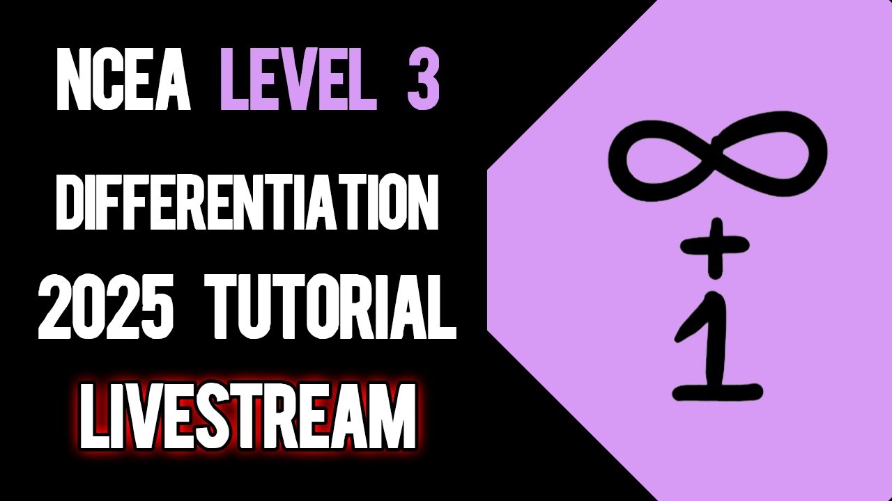 Level 3 Calculus Differentiation LIVE | 07 Nov 25