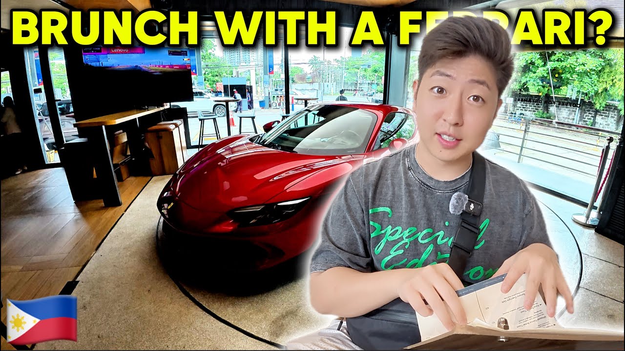 Brunch Next to a Ferrari in Manila?! (Exploring UP Diliman & Making Sawsawan) 🇵🇭