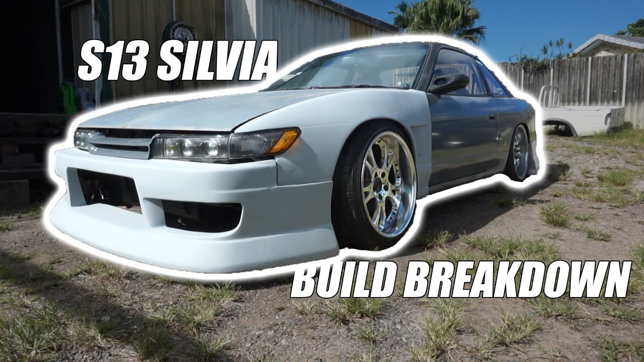 NISSAN SILVIA S13 BUILD BREAKDOWN (Silvia drift car)