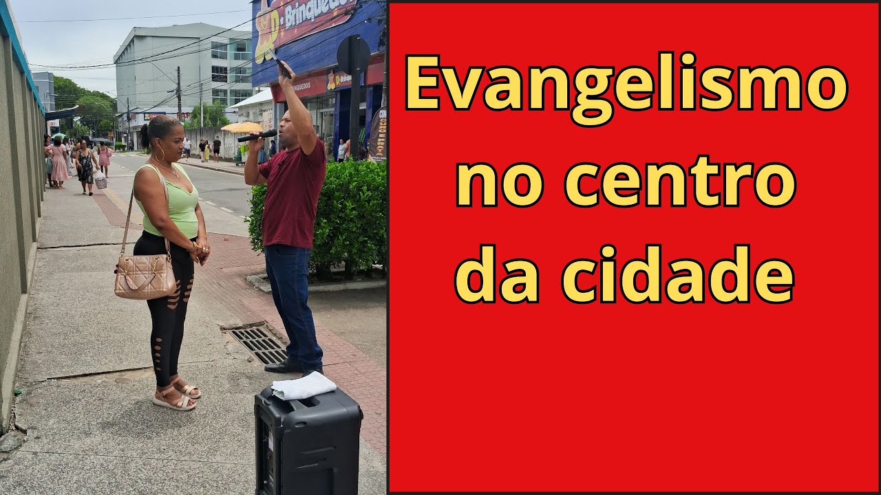 Isso Aconteceu no Evangelismo na Rua - Ela Foi Corajosa.
