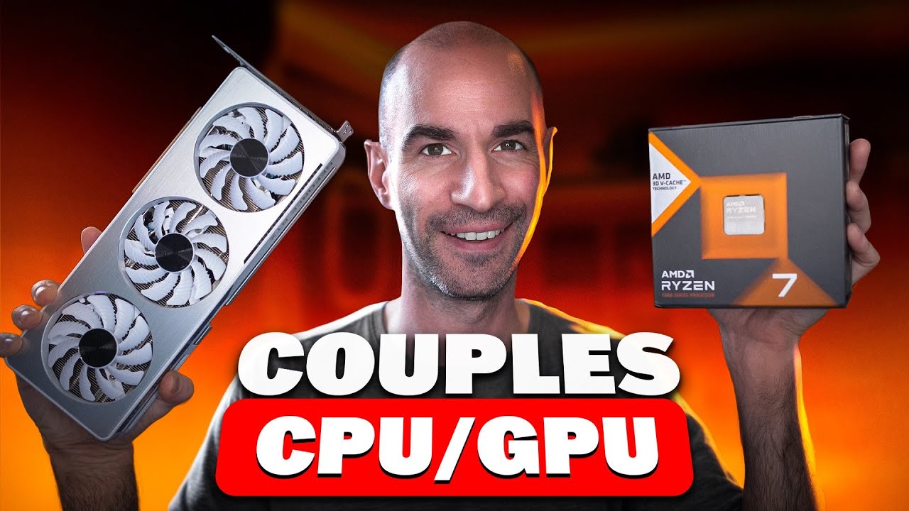 Meilleurs couples PROCESSEURS & CARTES GRAPHIQUES 2025 (éviter le bottleneck)