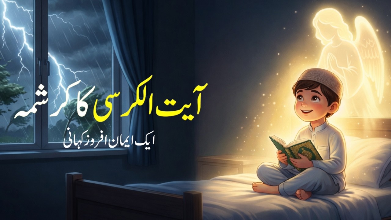 Ayat ul Kursi Ka Waqia | Islamic Kids Story in Urdu | Bedtime Islamic Story