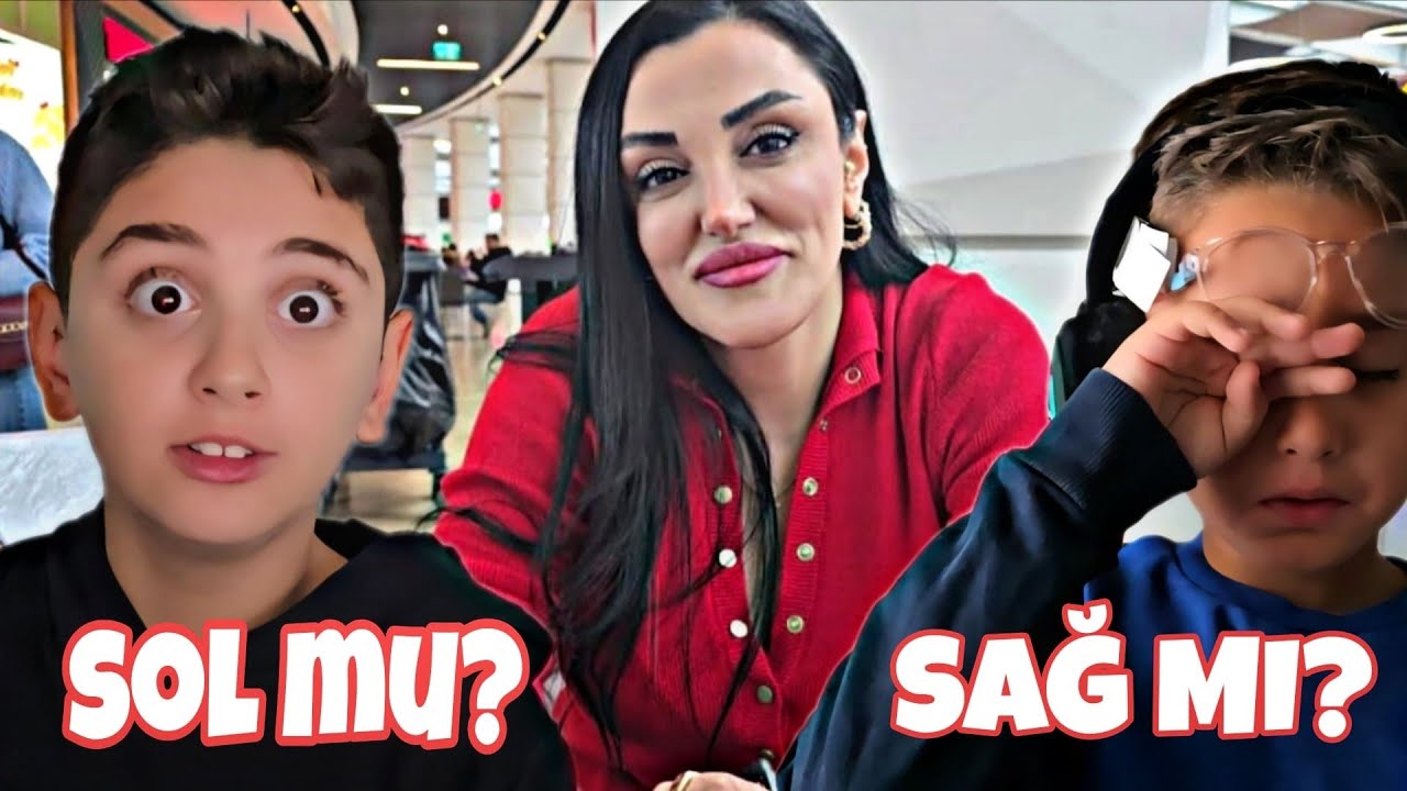 EFE ve EMİR İLE SAĞ MI SOL MU? SEÇ BAKALIM CHALLENGE !!