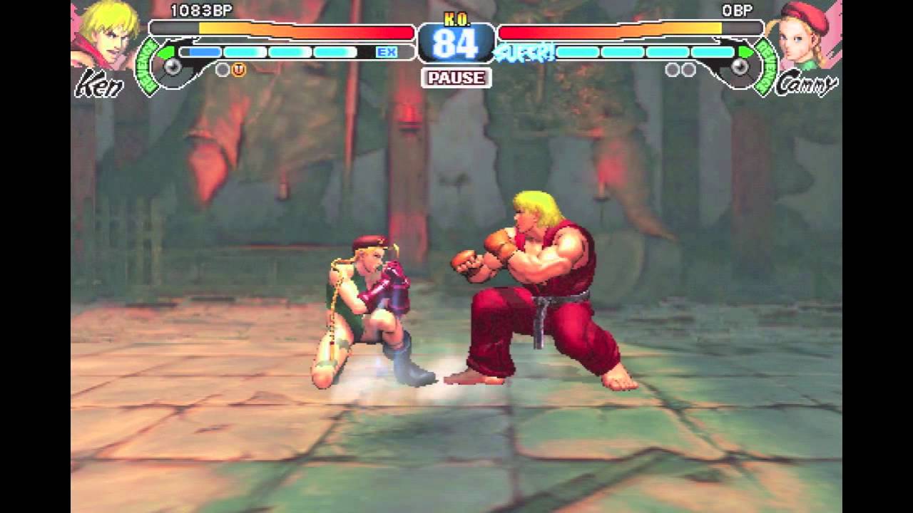 Street Fighter IV Volt - Game Center Match - Ken vs Cammy (Ultra Counter)