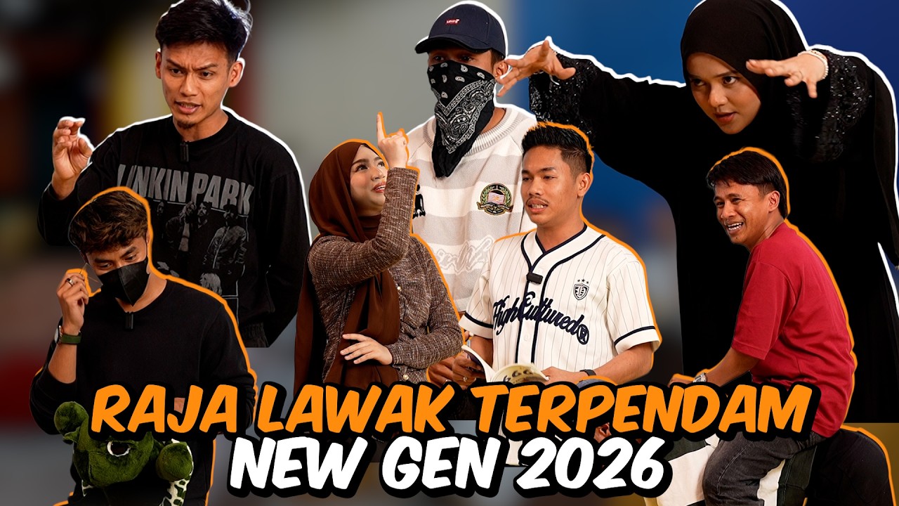 RAJA LAWAK AI TEAM NEWGEN 2026 !!! KAU GELAK OUT...