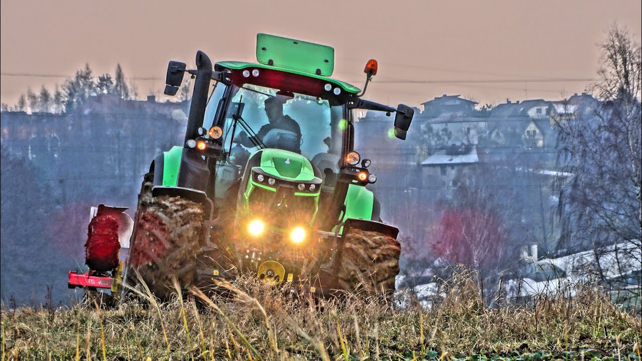 Rozpoczęcie sezonu 2020 !!!☆ Orka zimowa 2020 ☆ Deutz-Fahr 6165 RC Shift ☆ POMPA !!!