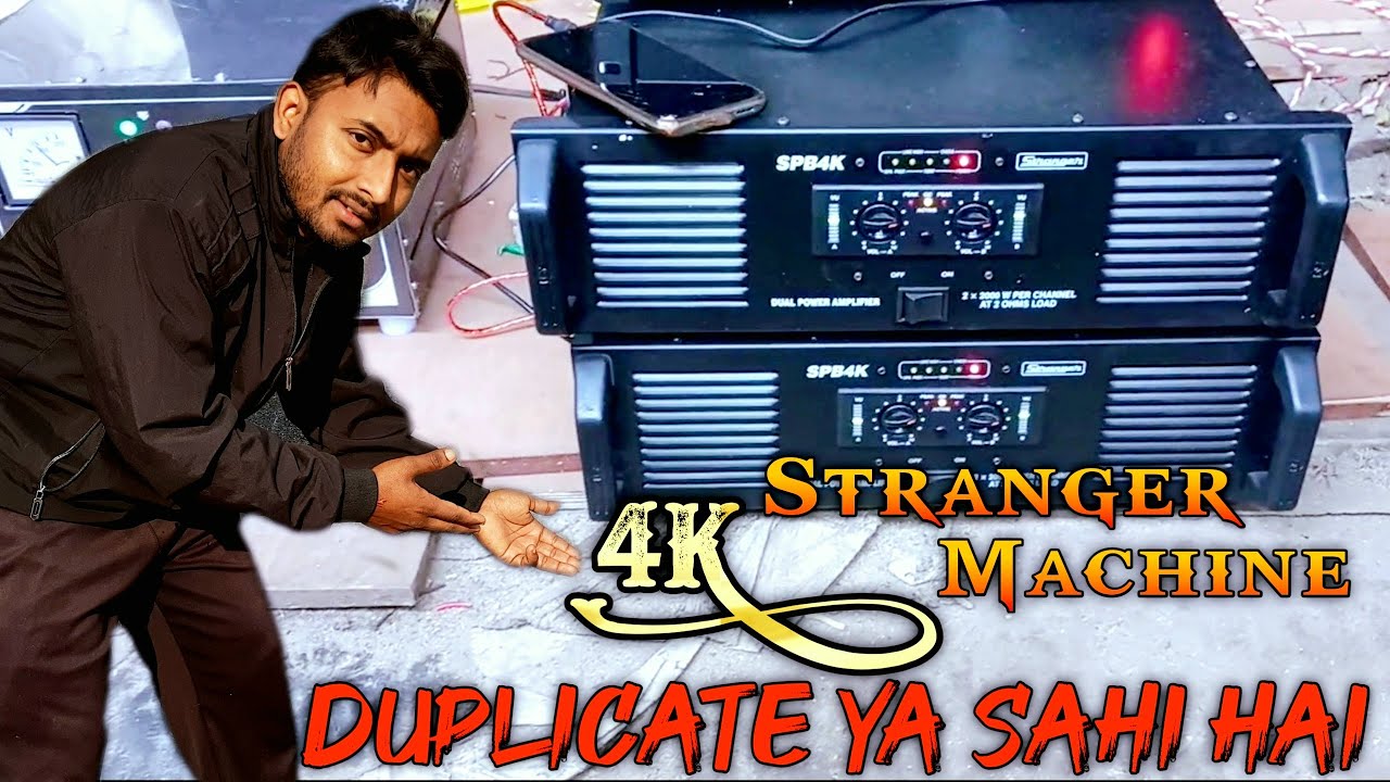 5/15 4K Stranger Machine duplicate hai ya Sahi | Laxmi Cabinet Dhanbad | Army Setup | Sarswati puja