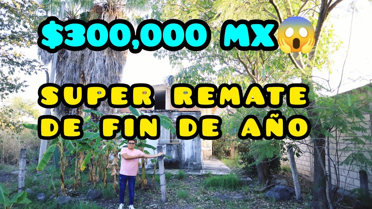 REMATE DE CASA ESCRITURADA EN 300,000 PESOS😱
