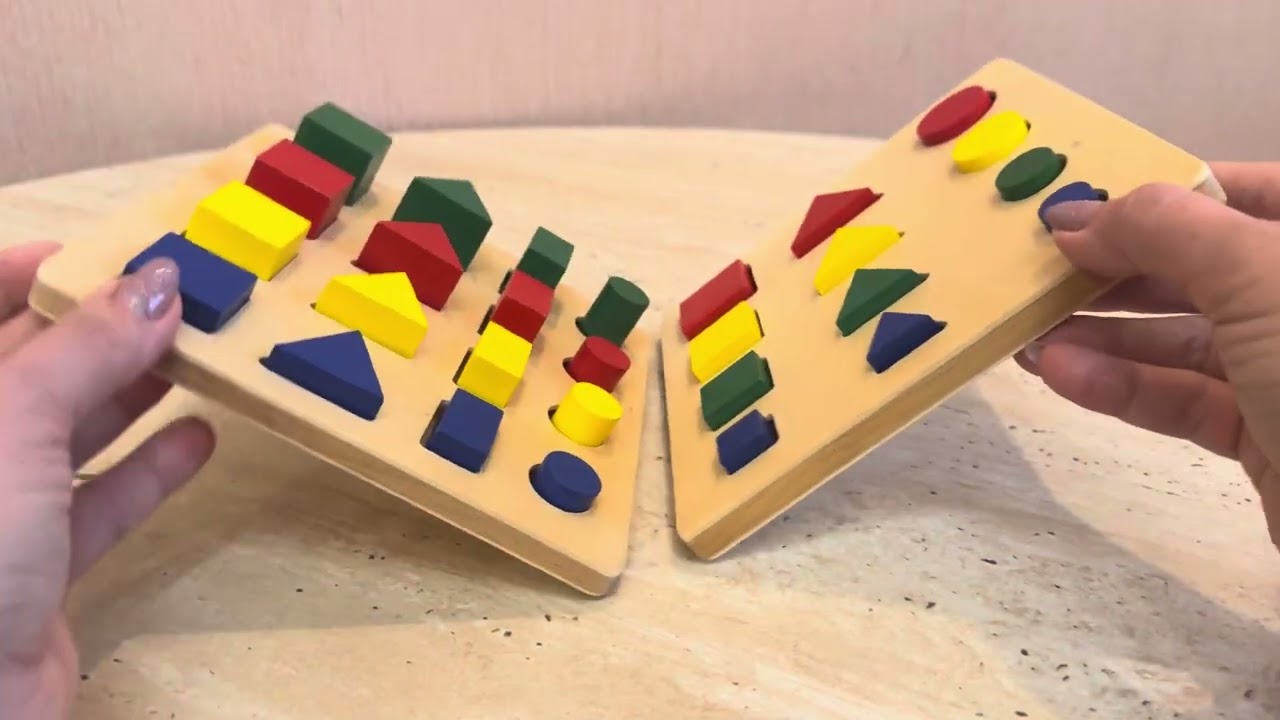 🎨🟥🔺 Educational game for children: shapes, colors, sizes. For children 1-4 years. Like 👍 Subscribe!