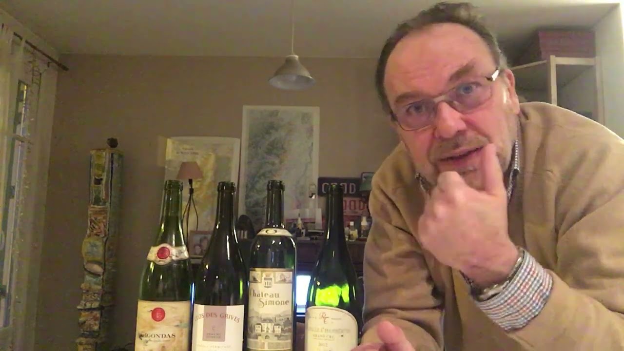 Du rugby, des repas, donc du bon vin : Gigondas, Crozes Clos des Grives, Chapelle Chambertin, Simone