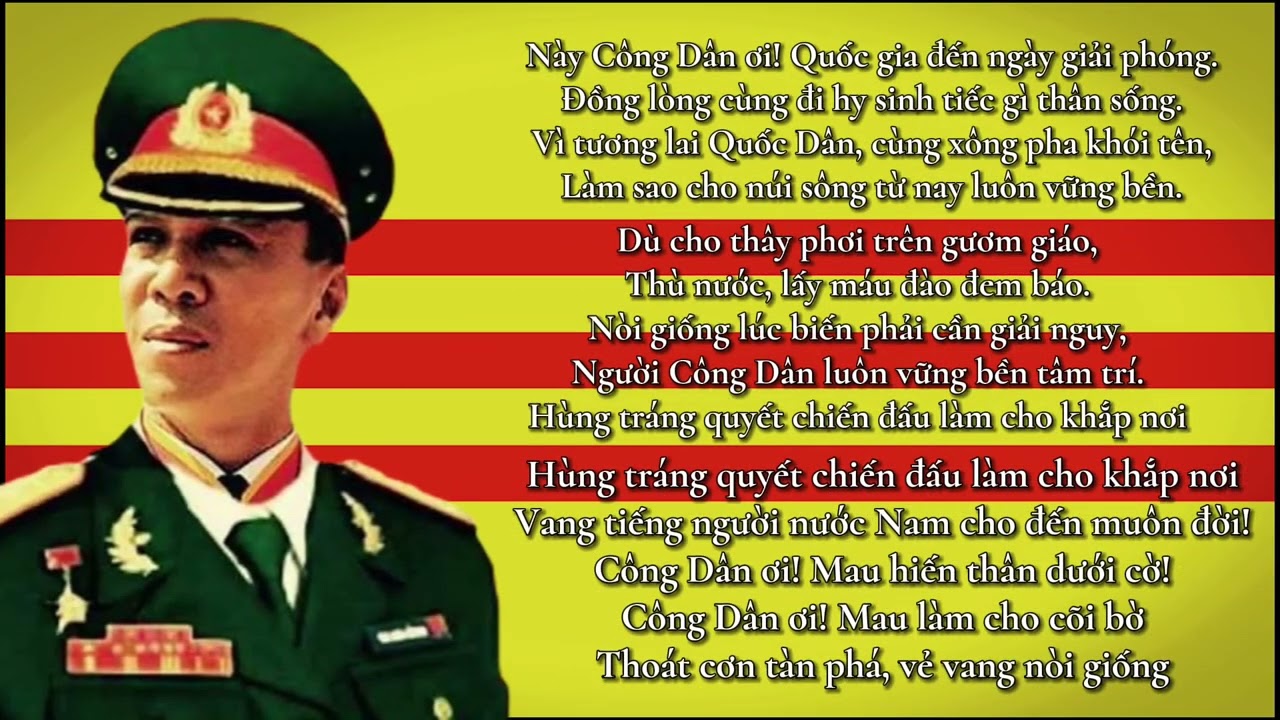 National anthem of South Vietnam (1955-1975) [Rare instrumental and vocal]