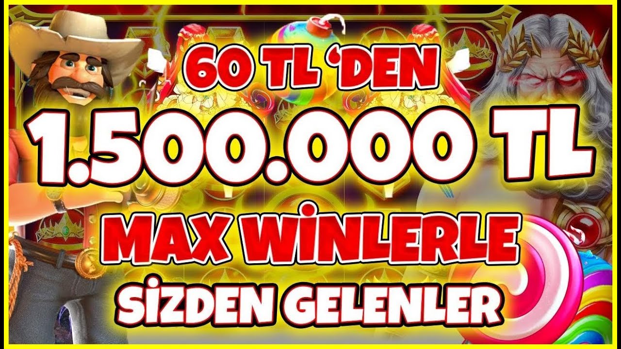 SLOT OYUNLARI Sizden Gelenler 🍀 Sugar Rush 60 TL'den 1.500.150 TL Devasa Kazanç | En Büyük Kazançlar