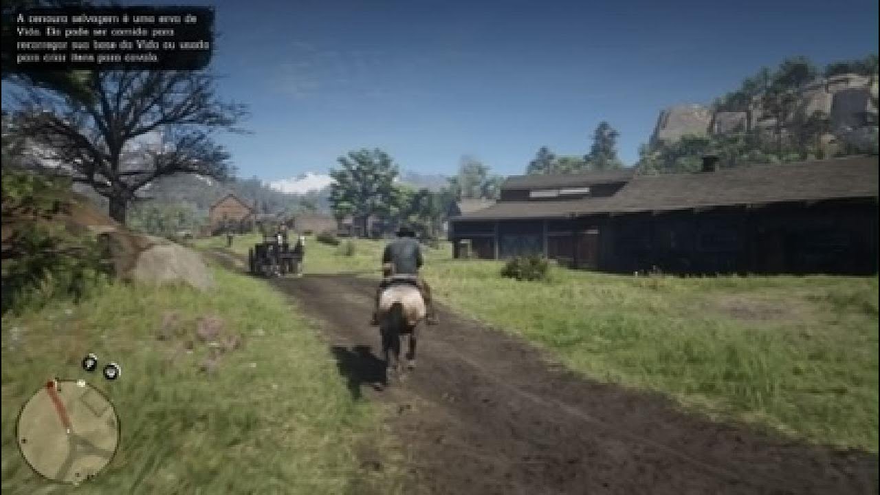 Red Dead Redemption 2 Revolver do Calloway início do jogo