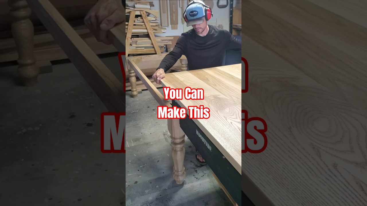Dining Table Build - You Can Make This!