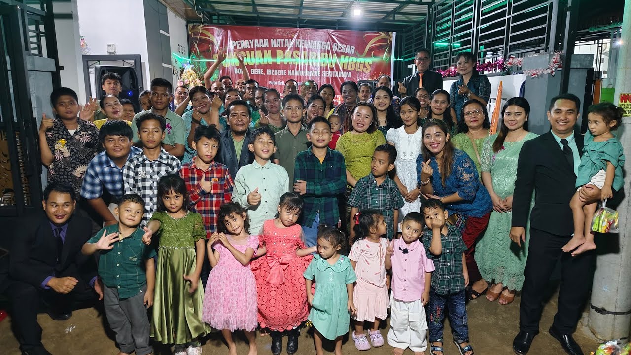 Dokumentasi Perayaan Natal Tahun 2025 Punguan Pasaribu HBGS Boru Bere Ibebere Namorambe Sekitarnya