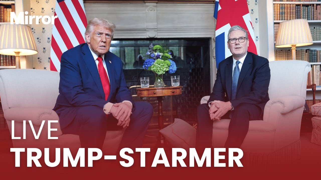 LIVE: Keir Starmer & Donald Trump Hold News Conference