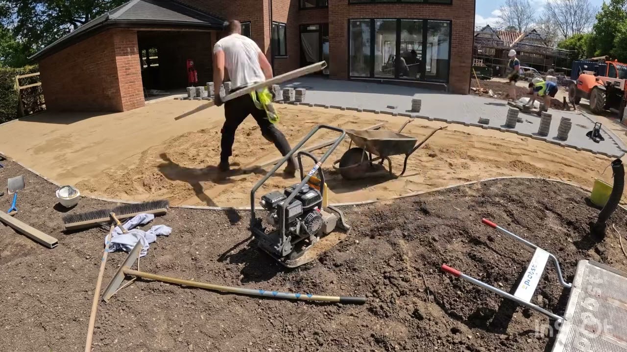 Block paving TIME LAPSE first of many!!