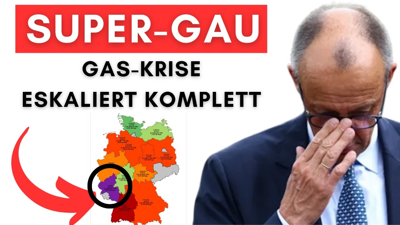 Gasspeicher im erstes Bundesland bei 0%!  + LNG-Importe kollabieren!