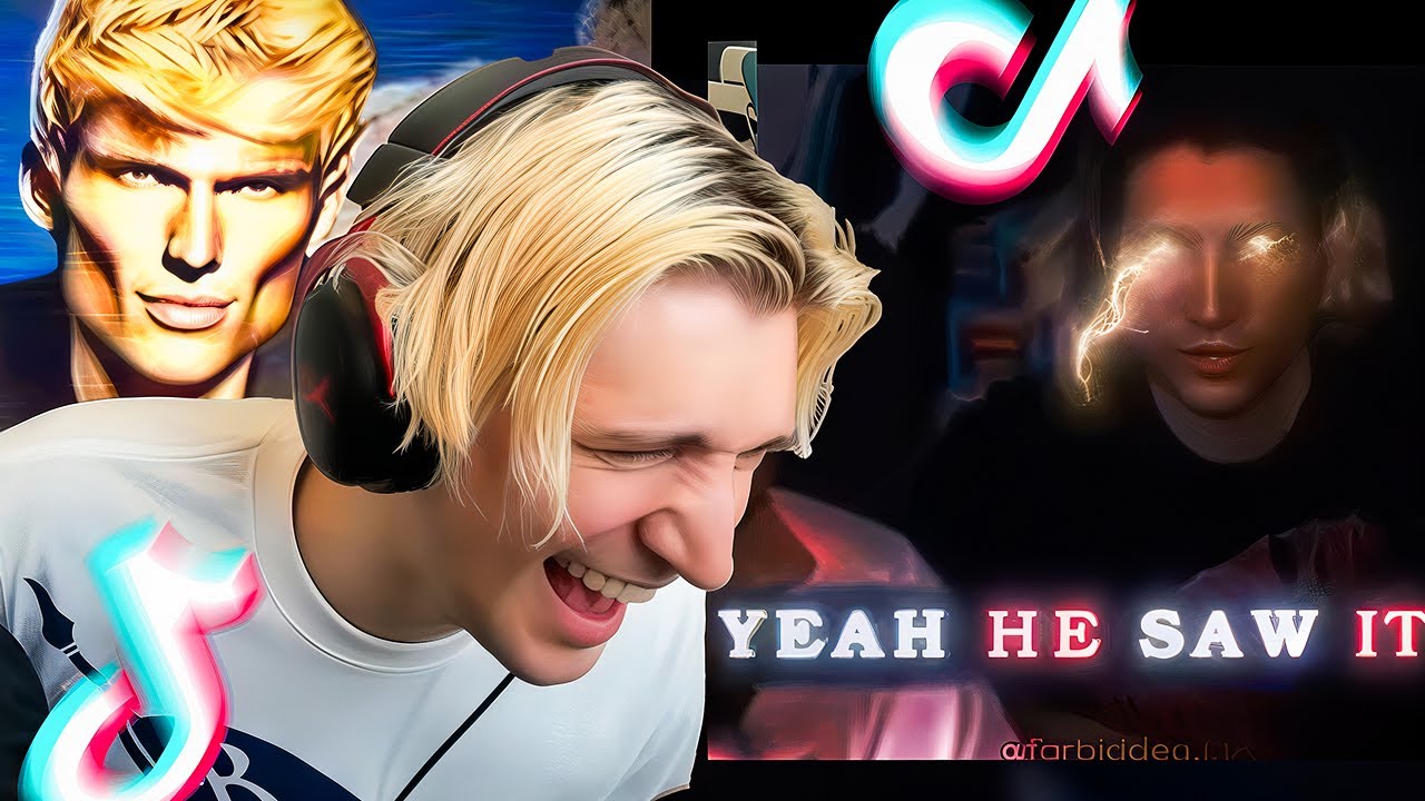 xQc отреагировал на уморительные TikTok, которые я нашел на старом жестком диске