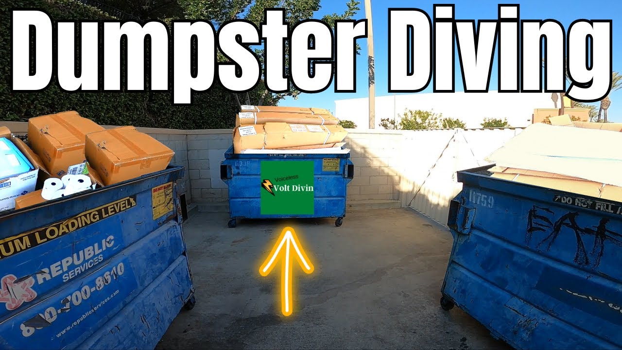 Voiceless Dumpster Diving No Talking ASMR S3E28