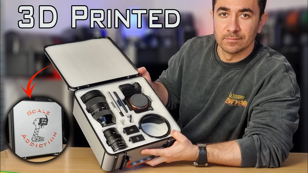I Built the Ultimate 3D Printed Camera Case (Full Process + Free Files)