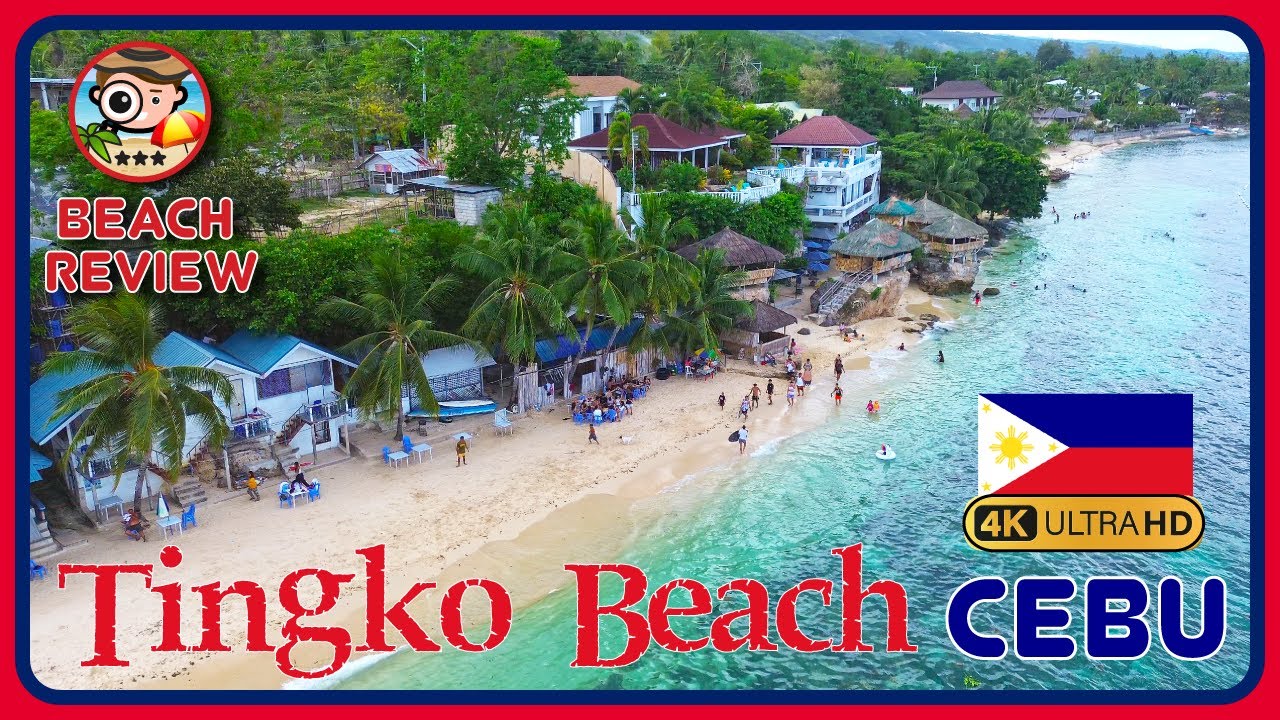 Tingko Beach Alcoy CEBU 🇵🇭 (Beautiful peaceful beach in Alcoy!) 4K Walking Tour / 4K Beach Walk