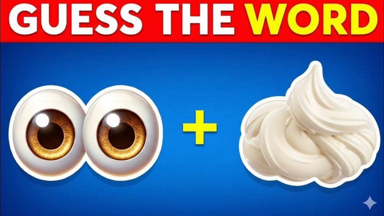 Guess The WORD By Emojis? 🤔🙄 Popular Words | Emoji Quiz 2026