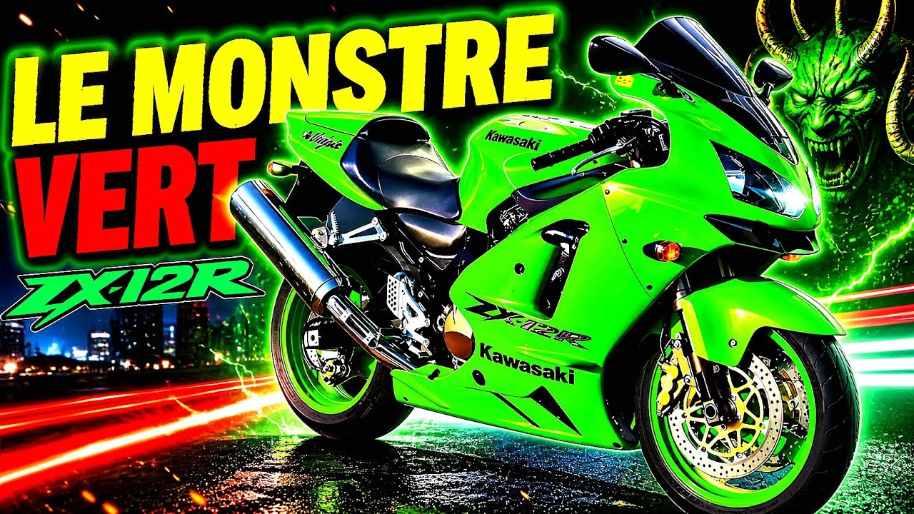 La moto la plus dangereuse jamais conçue par Kawasaki ? | ZX-12R, la rivale de la Hayabusa