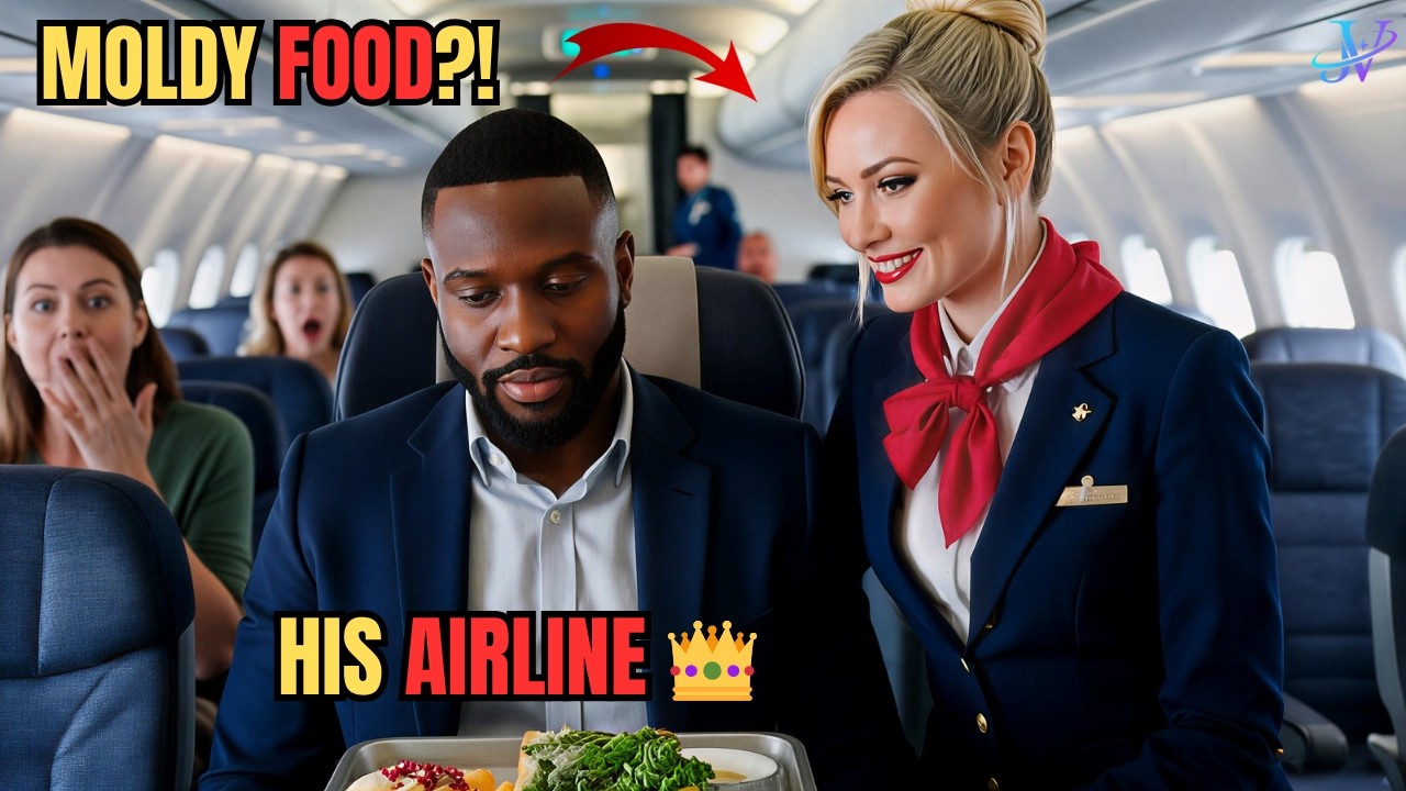 😡 She Served Him Moldy Food in Economy… Then Learned He Owned the Airline
