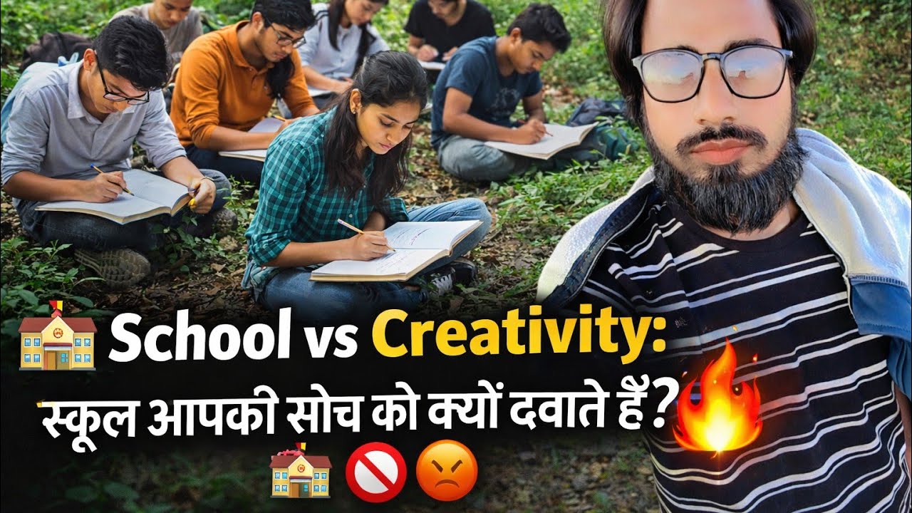 School vs Creativity: स्कूल आपकी सोच को क्यों दबाते हैं? 🏫🚫 @RATIONAL_MANISH 