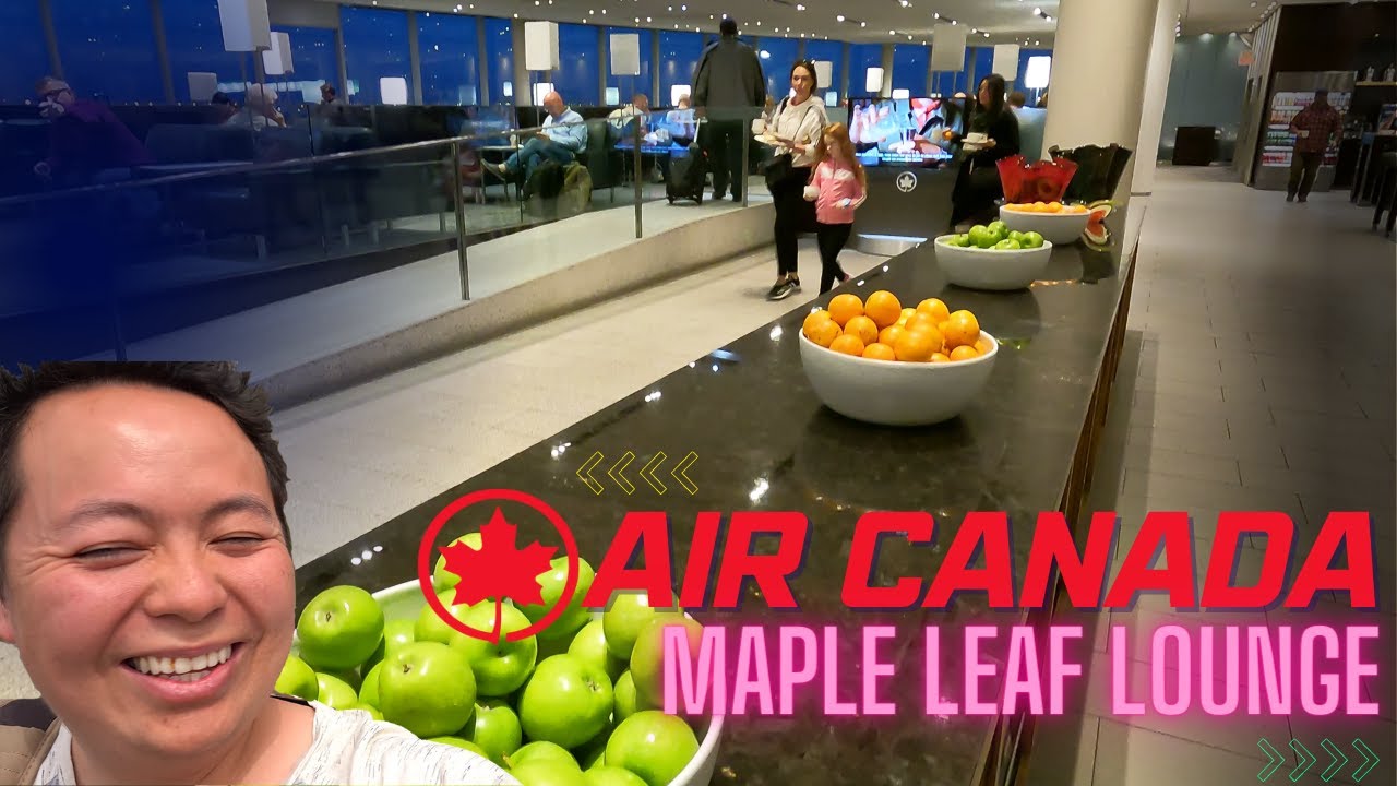 TORONTO PEARSON INTERNATIONAL AIRPORT (YYZ) - AIR CANADA MAPLE LEAF DOMESTIC LOUNGE REVIEW