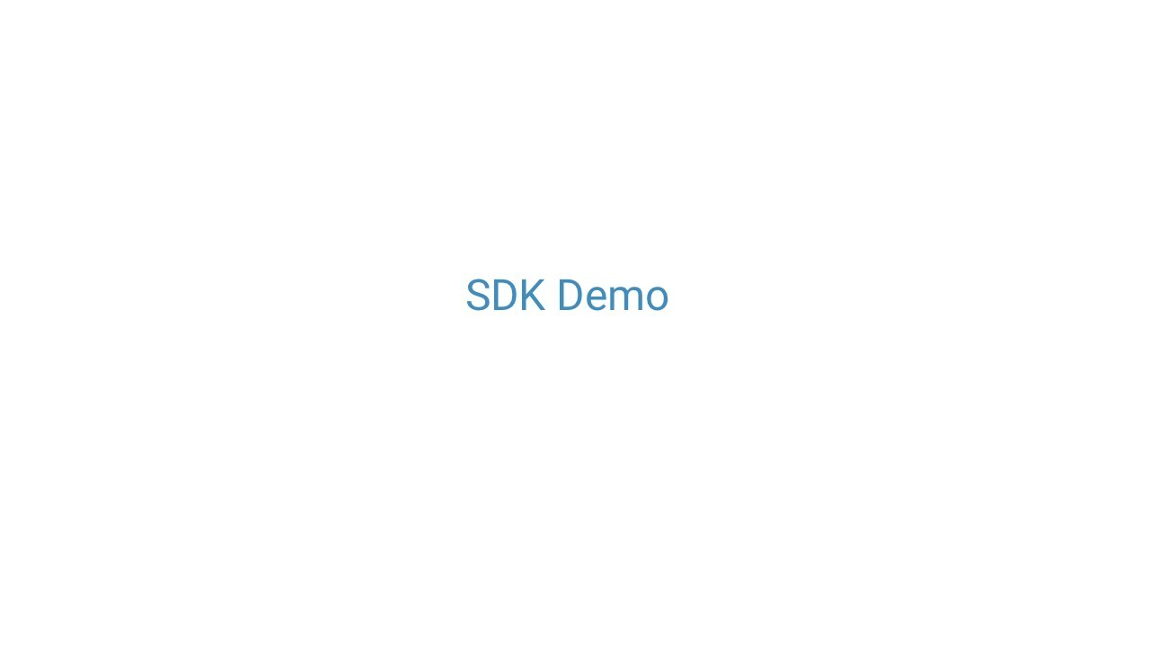 SDK Demo