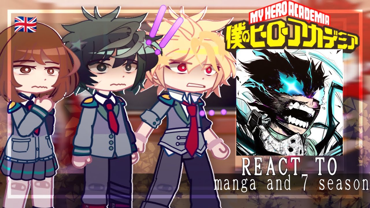 Class 1A react to Future Deku | Season 7 | MANGA SPOILERS | Izuku Midoriya | MHA / BNHA | Gacha Club