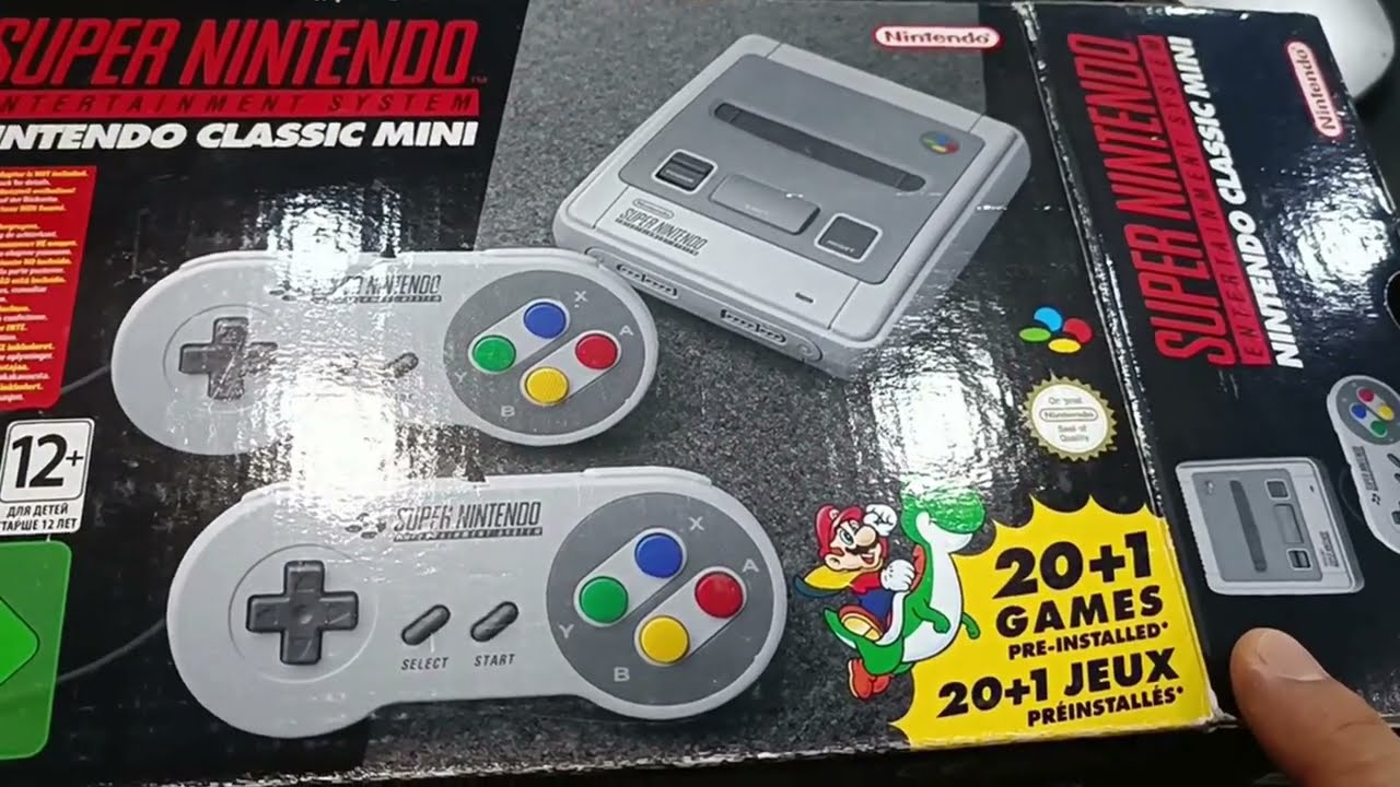 Cara isi game Super Nintendo SNES Classic Mini