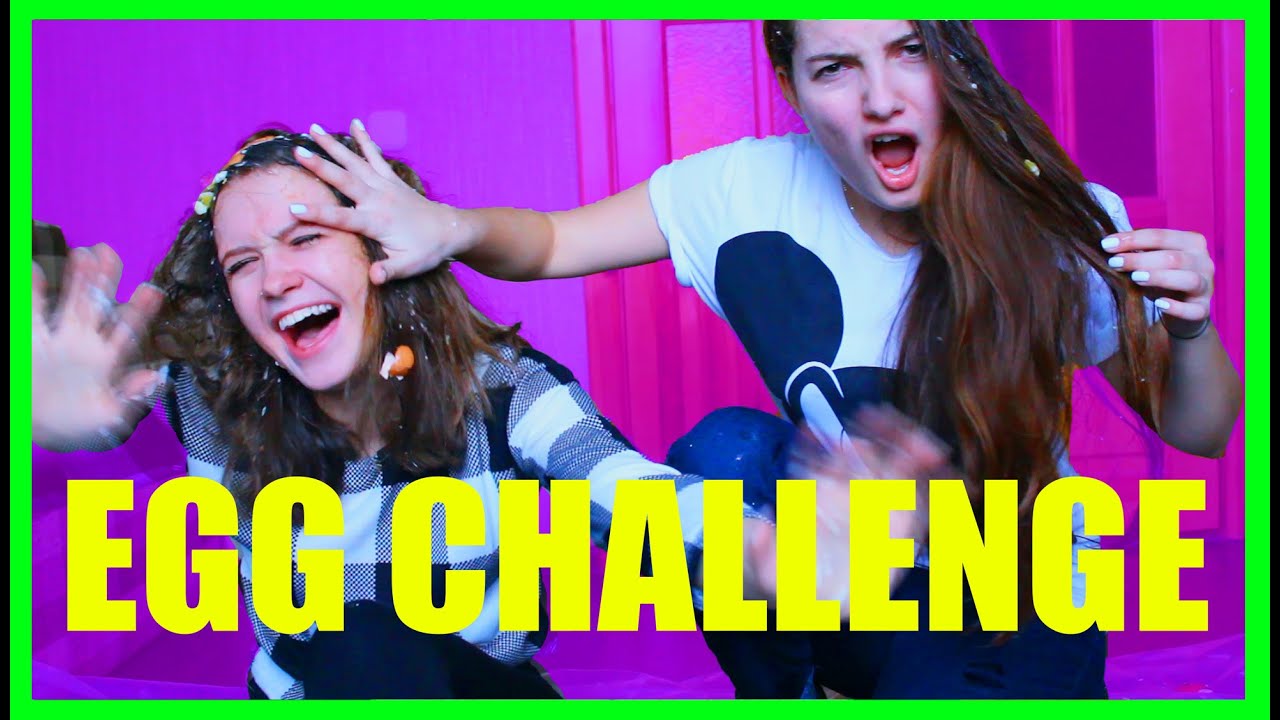 BEST FRIENDS EGG CHALLENGE/ Омлет на голове